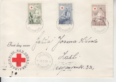 FDC 1954 PR sarja