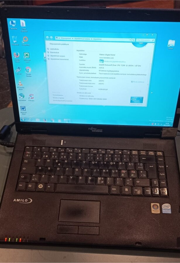 Fujitsu Amilo Li 2732 kannettava tietokone