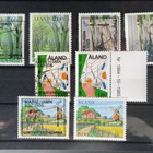 Ahvenanmaa, julkaisut 1985-86, postituoreena ja leimattuina - pikkukuva 1