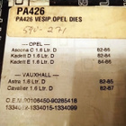 Opel Ascona, Kadett 1.6D Vesipumppu Bugatti, 590-271 PA426 - pikkukuva 1