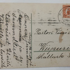 Syksyinen kukkakimppu, onnittelupk, p. 1928 - pikkukuva 2