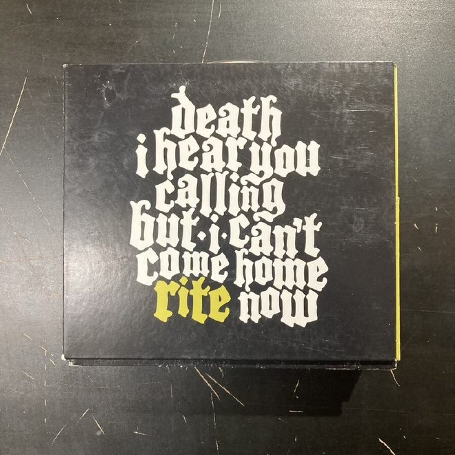 Rite - Death I Hear You Calling But I Can't Come Home CD