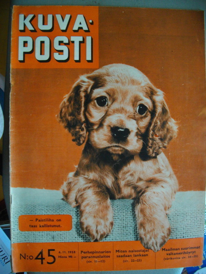 Kuva-Posti Nro 45/1958 (15.3)