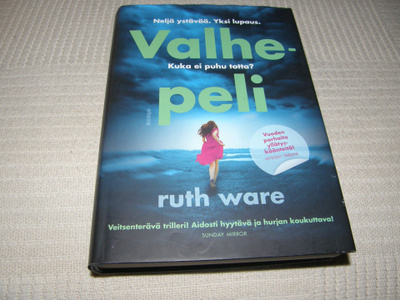 Ruth Ware Valhepeli -sid