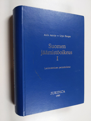 Aulis Aarnio : Suomen jäämistöoikeus 1 : Lakimääräinen pe...