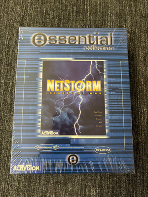 NetStorm Islands at War, Essential Collection, PC big box