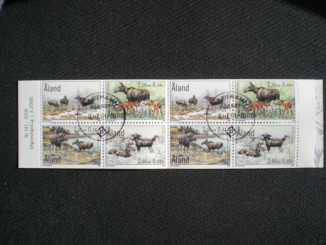 LOISTOleimattu vihko Hirvet  ÅV8 - LaPe 20 €!