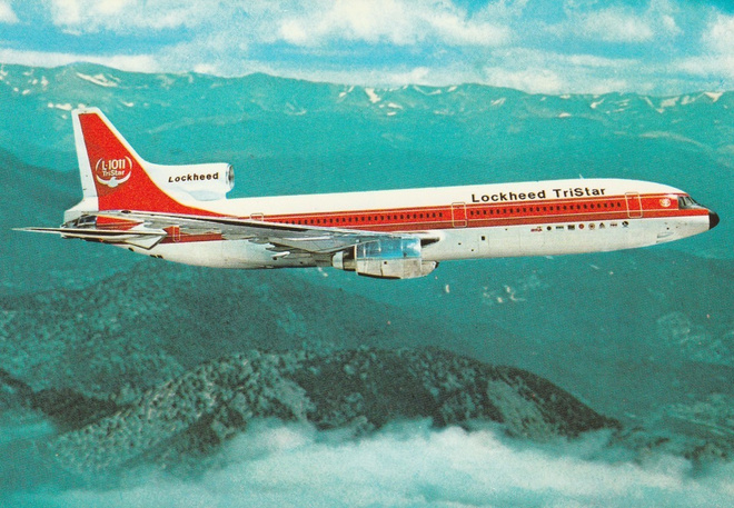 LENTOKONEKORTTI - LOCKHEED TRISTAR