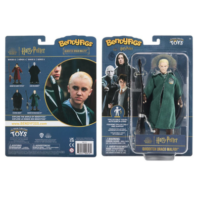 HARRY POTTER DRACO MALFOY QUIDDITCH BENDYFIG (9 778) n.18cm,