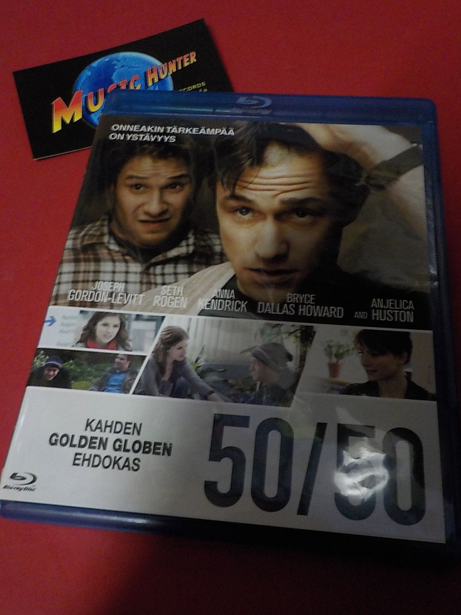 50/50 UUSI BLU-RAY