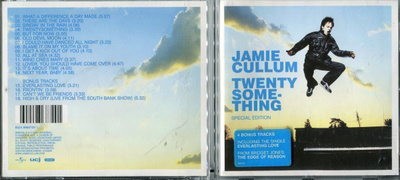 JAMIE CULLUM . CD-LEVY . TWENTY SOMETHING , SPECIAL EDITION