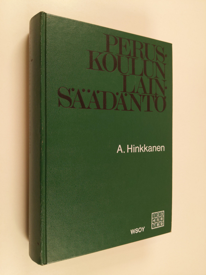A. Hinkkanen : Peruskoulun lainsäädäntö
