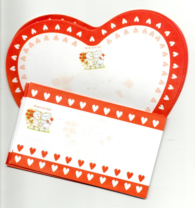 °°ROSES ARE RED°° -KIRJEPAPERIT & KUORET SETTI /(Nro 11)