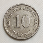 Saksa 10 Pfennig 1900A - pikkukuva 1