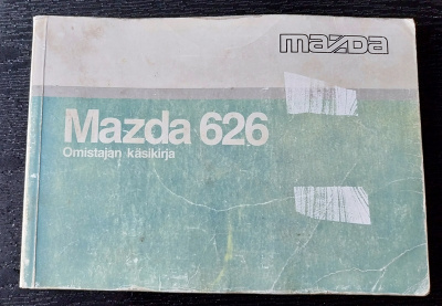 MAZDA 626 omistajan käsikirja 1993