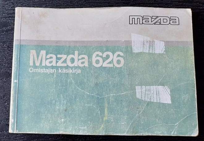 MAZDA 626 omistajan käsikirja 1993