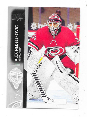 2022-23 Upper Deck  #34 Alex Dedeljkovic , Carolina Canes MV