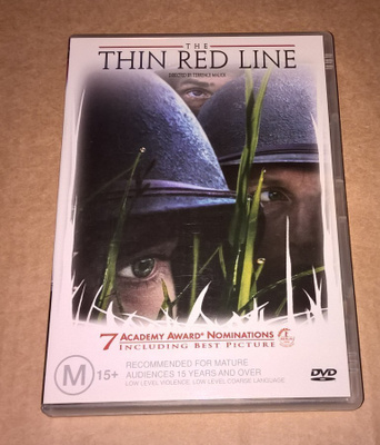 THE THIN RED LINE DVD