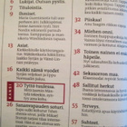 SEURA LEHTI 45 / 2004 21 V. TAKAA SISÄLLYSLUETTELO KUVISSA - pikkukuva 2