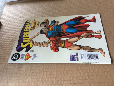 DC SUPERMAN AND PLASTIC MAN 110/1996 HYVÄ