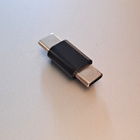 USB-C (uros) to USB-C (uros) Sovitin Adapteri - pikkukuva 1