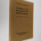 Paavo Virkkunen : Johdatus Raamatun kirjoihin : lyhyempi ... - pikkukuva 1
