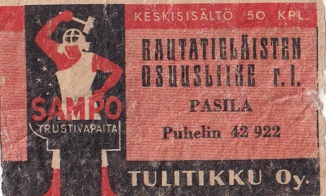 Helsinki, Pasila , Rautatieläisten Osuusliike r.l.    5/3