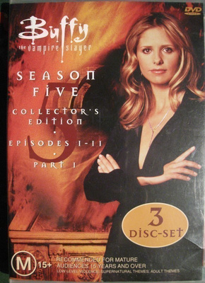 BUFFY VAMPYYRIN TAPPAJA DVD KAUSI 5