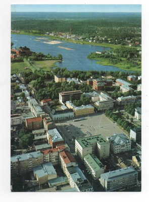 HÄMEENLINNA: keskustaa ilmasta (pystykuva)