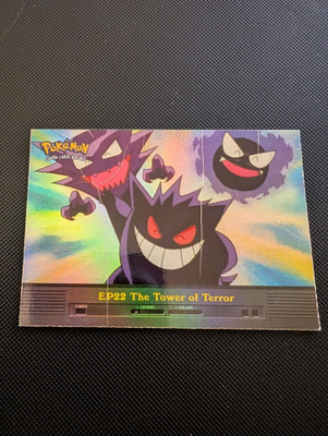EP22 The Tower of Terror rainbow foil Pokemon Topps