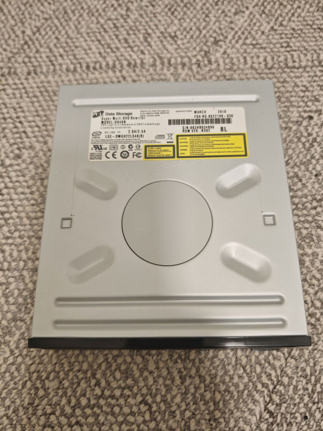 Hitachi /LG, GH40N, CD/DVD-RW asema