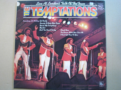 THE TEMPTATIONS - Live At London's Talk Of The Town