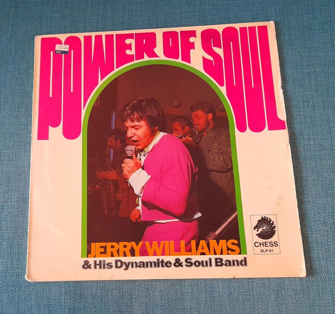 JERRY WILLIAMS Power of soul SLP-61 1968 Ruotsi