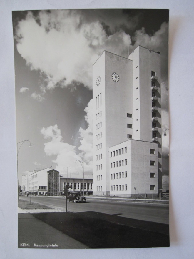 VANHA Postikortti Kemi lappi 1950-luku Alkup.Mallikappale