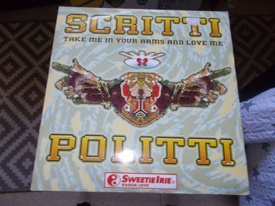 12" VINYYLI SINKKU SCRITTI POLITTI ** TAKE ME IN YOUR ARMS A