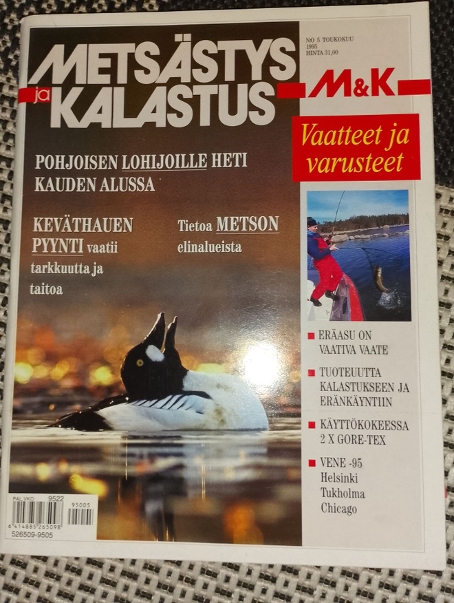 Metsästys ja kalastus 5/1995