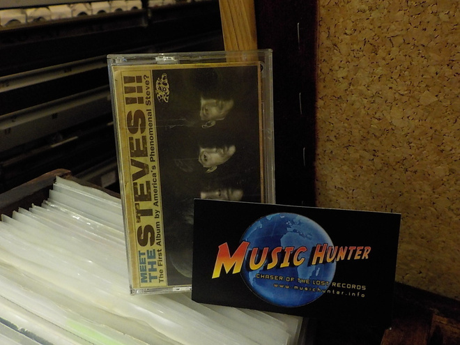 BLACK CROWES - MEET THE STEVES !!! RARE KASETTI