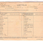Varusteluettelo, 1944. - pikkukuva 1