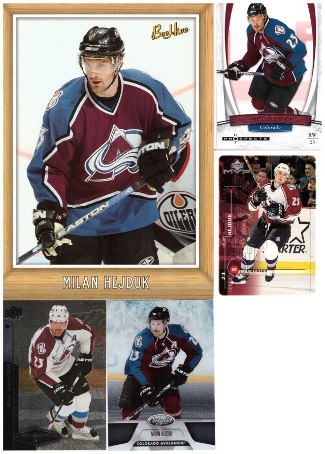 5 x MILAN HEJDUK Colorado Avalance
