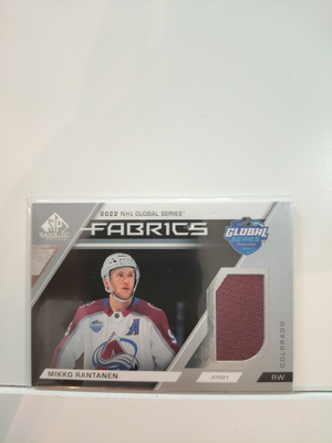 2023-24 SP GU 2022 Global Series Fabrics #GS-17 M. Rantanen