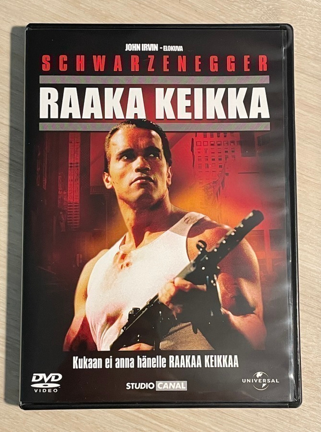 Raaka keikka (1986) Arnold Schwarzenegger
