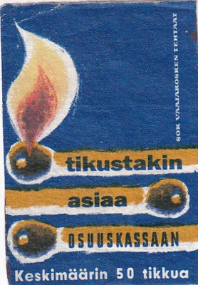 Tikustakin asiaa Osuuskassaan ,   s86