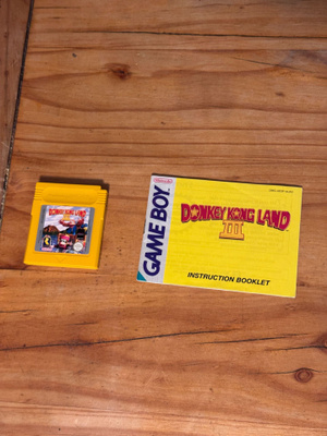 Donkey Kong Land III - Game Boy - ohjekirja - testattu