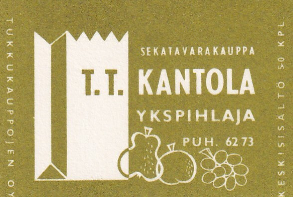 Ykspihlaja. T.T. Kantola ,    s66