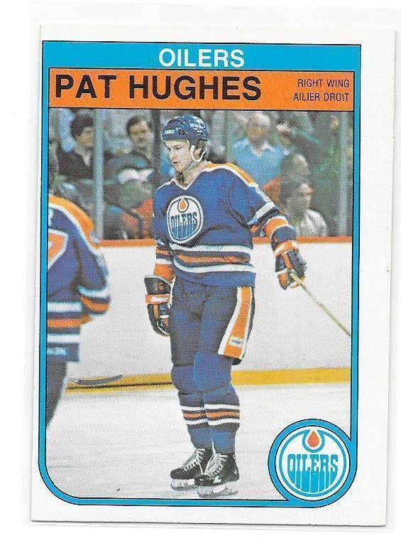 1982-83 OPC #109 Pat Hughes Edmonton Oilers