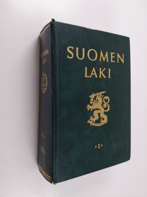 Suomen laki 1991 osa 1