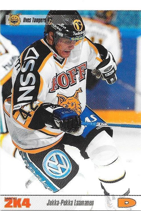2003-04 CardSet #48 Jukka-Pekka Laamanen Ilves