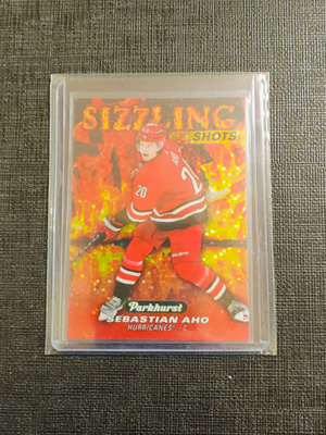 Sebastian Aho - 22-23 Parkhurst Sizzling Shots Red