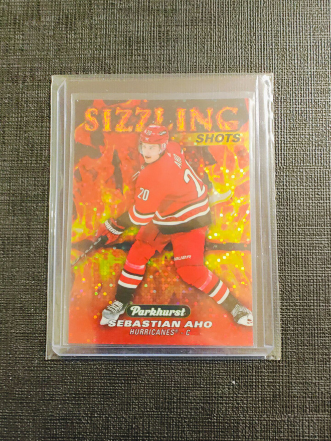 Sebastian Aho - 22-23 Parkhurst Sizzling Shots Red