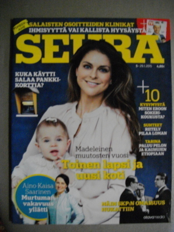 Seura lehti Nro 5/2015 (17.3)